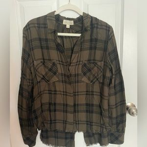 Button down collar shirt